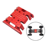 Maxbell RC Car Gear Case Mount for MN86 MN86S 1/12 Scale RC Rock Crawler Truck Parts red