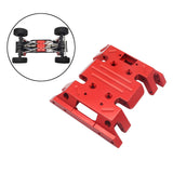 Maxbell RC Car Gear Case Mount for MN86 MN86S 1/12 Scale RC Rock Crawler Truck Parts red