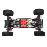 Maxbell RC Car Gear Case Mount for MN86 MN86S 1/12 Scale RC Rock Crawler Truck Parts red