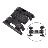 Maxbell RC Car Gear Case Mount for MN86 MN86S 1/12 Scale RC Rock Crawler Truck Parts black