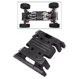 Maxbell RC Car Gear Case Mount for MN86 MN86S 1/12 Scale RC Rock Crawler Truck Parts black