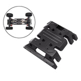 Maxbell RC Car Gear Case Mount for MN86 MN86S 1/12 Scale RC Rock Crawler Truck Parts silver