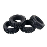Maxbell 4x RC Car Tires Set Wheel Rims Tyre for Tamiya 1/10 RC Car Accessories
