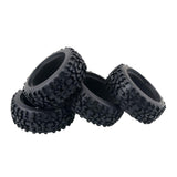 Maxbell 4x RC Car Tires Set Wheel Rims Tyre for Tamiya 1/10 RC Car Accessories