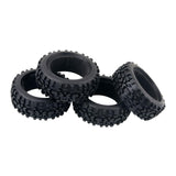 Maxbell 4x RC Car Tires Set Wheel Rims Tyre for Tamiya 1/10 RC Car Accessories