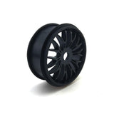Maxbell 4x RC Wheel Rims Black Strong Grip 1/10 1:10 for Tamiya Drifting