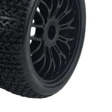 Maxbell 4x RC Wheel Rims Black Strong Grip 1/10 1:10 for Tamiya Drifting