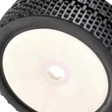 Maxbell 4Pcs RC Tires Set for Arrma HSP HPI 1/7 1/8 1/10 RC Off-Road Car Accessory White