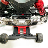 Maxbell Head-Up Wheelie Bar Set Remote Control for Arrma 1/10 Senton Bigrock Vorteks Black