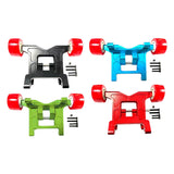 Maxbell Head-Up Wheelie Bar Set Remote Control for Arrma 1/10 Senton Bigrock Vorteks Black