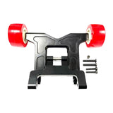 Maxbell Head-Up Wheelie Bar Set Remote Control for Arrma 1/10 Senton Bigrock Vorteks Black