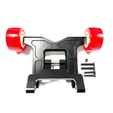 Maxbell Head-Up Wheelie Bar Set Remote Control for Arrma 1/10 Senton Bigrock Vorteks Black