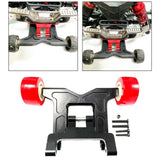 Maxbell Head-Up Wheelie Bar Set Remote Control for Arrma 1/10 Senton Bigrock Vorteks Black