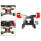Maxbell Head-Up Wheelie Bar Set Remote Control for Arrma 1/10 Senton Bigrock Vorteks Black