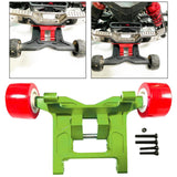 Maxbell Head-Up Wheelie Bar Set Remote Control for Arrma 1/10 Senton Bigrock Vorteks Green