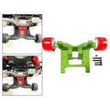 Maxbell Head-Up Wheelie Bar Set Remote Control for Arrma 1/10 Senton Bigrock Vorteks Green