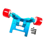 Maxbell Head-Up Wheelie Bar Set Remote Control for Arrma 1/10 Senton Bigrock Vorteks Blue