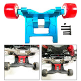 Maxbell Head-Up Wheelie Bar Set Remote Control for Arrma 1/10 Senton Bigrock Vorteks Blue
