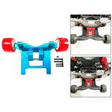 Maxbell Head-Up Wheelie Bar Set Remote Control for Arrma 1/10 Senton Bigrock Vorteks Blue