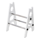 Maxbell Metal RC Car Heightening Work Stand for Axial SCX10 1/8 1/10 Climbing Car silver