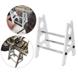 Maxbell Metal RC Car Heightening Work Stand for Axial SCX10 1/8 1/10 Climbing Car silver