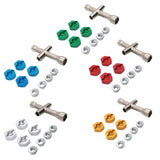 Maxbell 4pcs RC 12mm Adapter with 4 Flange Nut for MN-999 1:10 Car Replacement