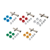 Maxbell 4pcs RC 12mm Adapter with 4 Flange Nut for MN-999 1:10 Car Replacement