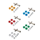 Maxbell 4pcs RC 12mm Adapter with 4 Flange Nut for MN-999 1:10 Car Replacement