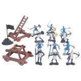 Maxbell Plastic Toys Soldiers Set Development Toys Knights Playset for Kids Car A