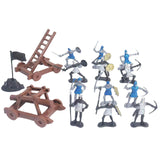 Maxbell Plastic Toys Soldiers Set Development Toys Knights Playset for Kids Car A