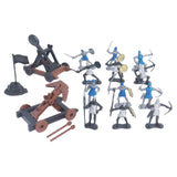 Maxbell Plastic Toys Soldiers Set Development Toys Knights Playset for Kids Car C