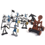 Maxbell Plastic Toys Soldiers Set Development Toys Knights Playset for Kids Car C