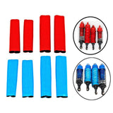 Maxbell 4x 1:10 Scale Shock Absorbers Covers for Slash 4WD RC Hobby Car DIY Modified Red