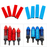 Maxbell 4x 1:10 Scale Shock Absorbers Covers for Slash 4WD RC Hobby Car DIY Modified Red