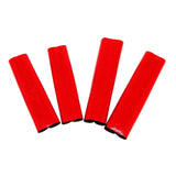 Maxbell 4x 1:10 Scale Shock Absorbers Covers for Slash 4WD RC Hobby Car DIY Modified Red