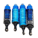 Maxbell 4x 1:10 Scale Shock Absorbers Covers for Slash 4WD RC Hobby Car DIY Modified Blue