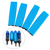 Maxbell 4x 1:10 Scale Shock Absorbers Covers for Slash 4WD RC Hobby Car DIY Modified Blue