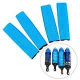 Maxbell 4x 1:10 Scale Shock Absorbers Covers for Slash 4WD RC Hobby Car DIY Modified Blue