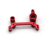 Maxbell Steering Buffer Components Set Accessories for LC Racing Ptg-2 1/10 RC Car Red