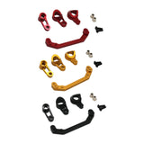 Maxbell Steering Buffer Components Set Accessories for LC Racing Ptg-2 1/10 RC Car Red