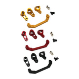 Maxbell Steering Buffer Components Set Accessories for LC Racing Ptg-2 1/10 RC Car Red