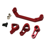Maxbell Steering Buffer Components Set Accessories for LC Racing Ptg-2 1/10 RC Car Red