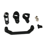 Maxbell Steering Buffer Components Set Accessories for LC Racing Ptg-2 1/10 RC Car Black
