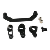 Maxbell Steering Buffer Components Set Accessories for LC Racing Ptg-2 1/10 RC Car Black