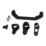 Maxbell Steering Buffer Components Set Accessories for LC Racing Ptg-2 1/10 RC Car Black