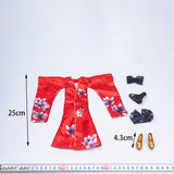 Maxbell 1/6  Female Japanese Kimono Suit Doll Model Toy for 12" Action Figure Decor