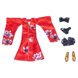 Maxbell 1/6  Female Japanese Kimono Suit Doll Model Toy for 12" Action Figure Decor