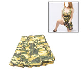 Maxbell Fashion 1:6 Scale Female Soldiers Camouflage Clothing Accs Skirt