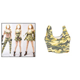 Maxbell Fashion 1:6 Scale Female Soldiers Camouflage Clothing Accs Vest
