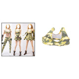 Maxbell Fashion 1:6 Scale Female Soldiers Camouflage Clothing Accs Bra